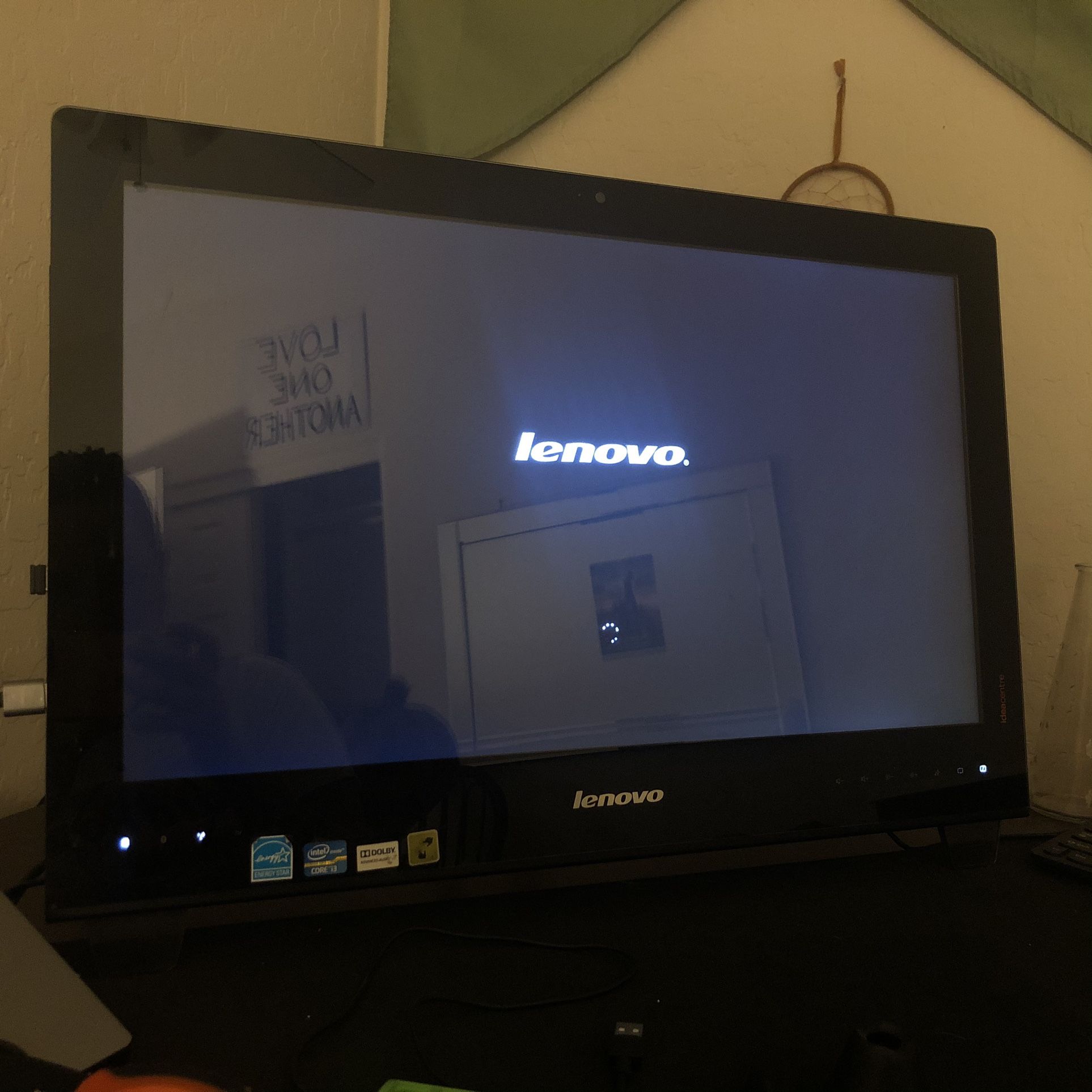 Lenovo Touch Screen Desktop Computer
