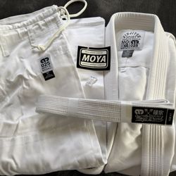 White Student Martial Arts Uniform.