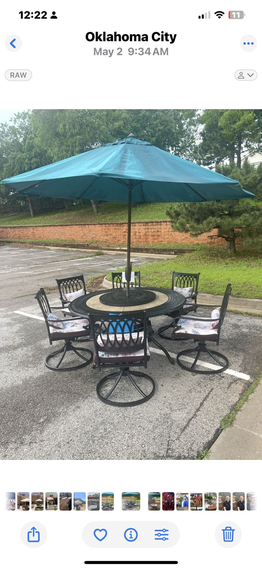 Beautiful Patio Set
