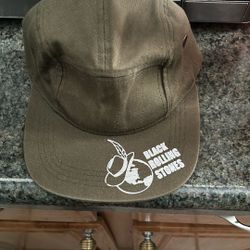 Blackrollingstones Olive Snap Back 