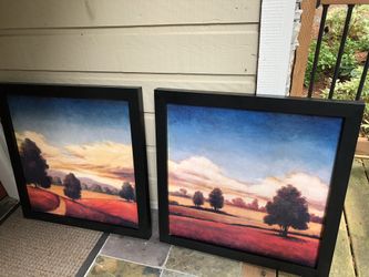 Pair of Framed Art Prints