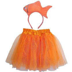 Nemo Tutu Girls 3-8 Orange Costume 