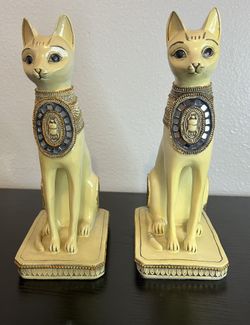  Vintage Egyptian Goddess Cats - Bastet -