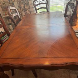 Moving Sale Six Chairs Table