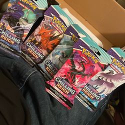 Full Art Set Chilling Reign Sleeved Blister Sealed