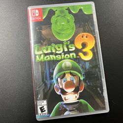 Luigi’s Mansion Nintendo Switch