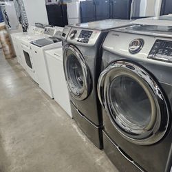 Blow Out Sale MANAGEMENT Special Store Full Of Nice Refurbished Reconditioned Certified Washer Dryer Fridge Stove Oven Stackable Free Warranty 