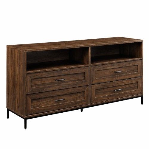 Manor Park Modern 4-Drawer TV Stand, Birch
- 60