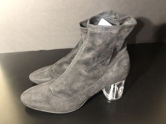 NWT - Zara Boot with clear heels size 40 (US 9)