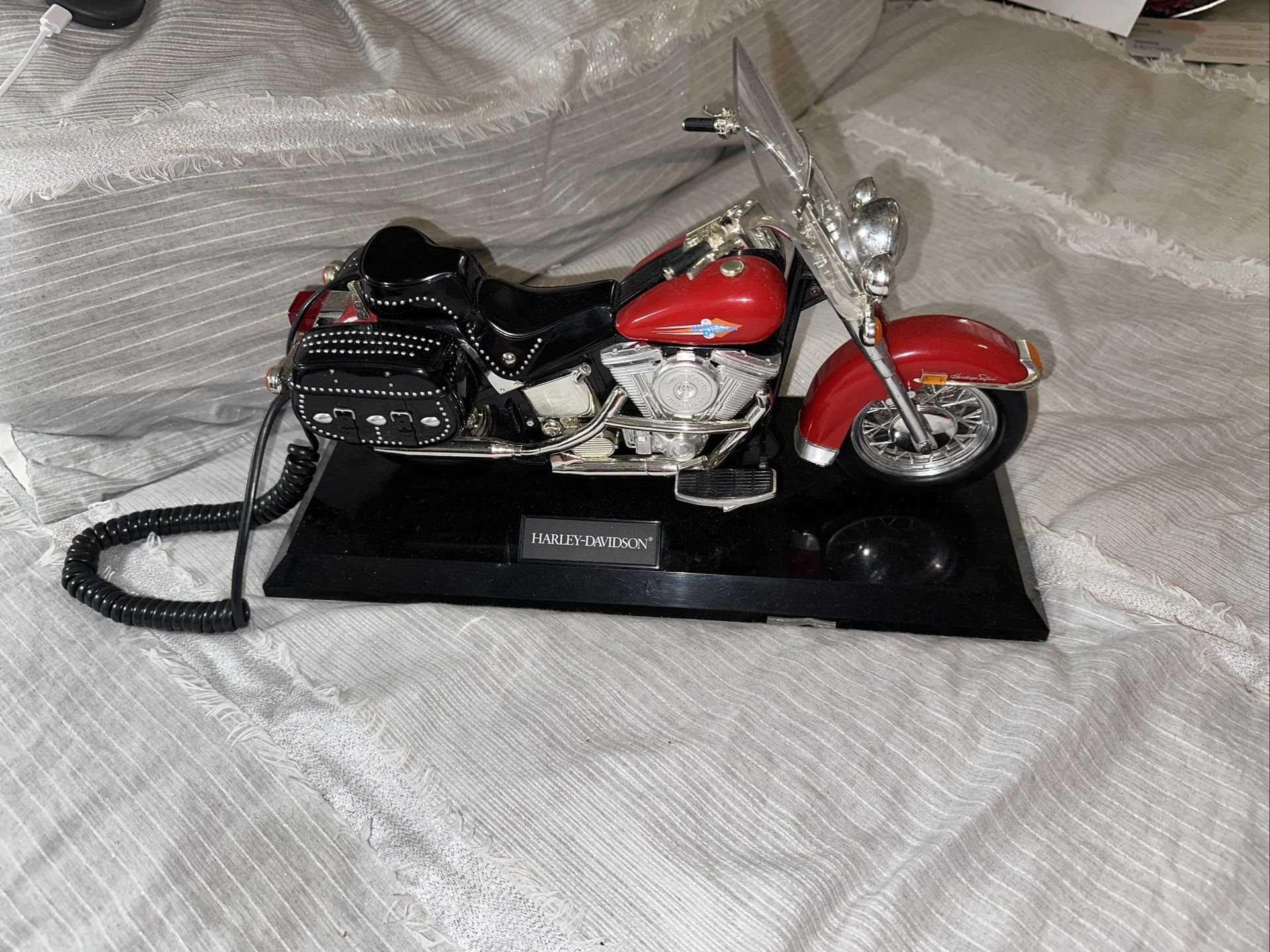 Vintage TeleMania Harley Davidson Heritage Softail Telephone