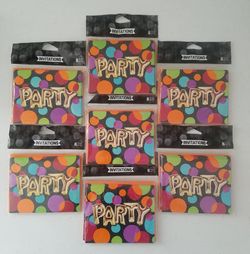 7 Packages of Party Invitations - Birthday Invitations