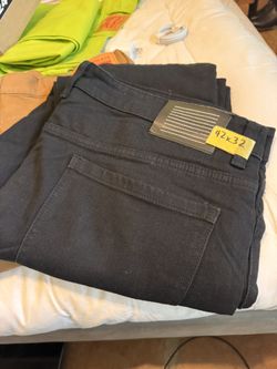 42x32 denim jeans black pants