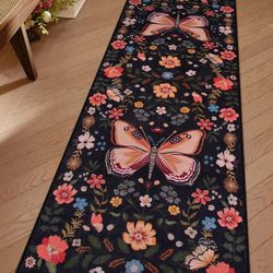 3x5 Butterfly Area Rug 