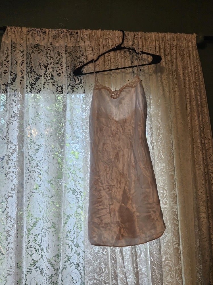 White Floral Slip Dress