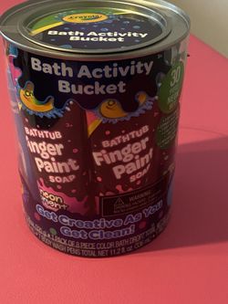 Crayola Bath Activity Bucket ♦️New 