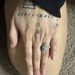 Engagement Ring With Wedding Band