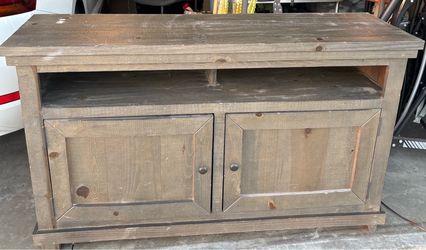Wood tv stand/console