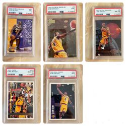 142 CARD HUUUUGE PSA LOT JORDAN KOBE JETER DUNCAN LOOK AT THE LIST!!