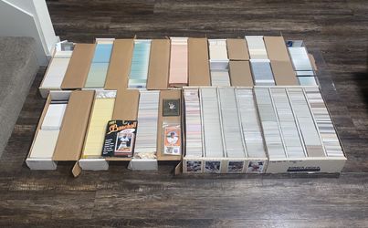 12500 Cards Old Collection 1(contact info removed) Baseball , NHL , KHL , Basketball , puzzles .