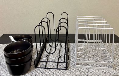 Stone+Lain Bowls/Mugs AND Pots/Pans/Lids Organizers