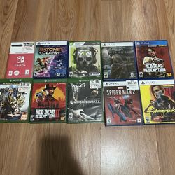 Ps5 ,ps4,xbox One , Games