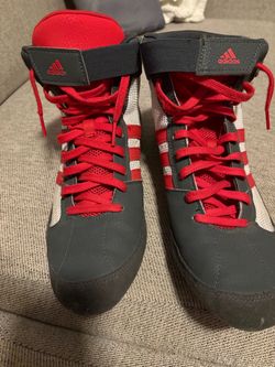 Adidas High-Top Wrestling Shoes