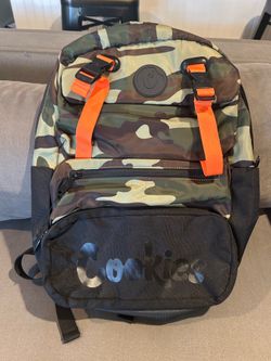 Cookies camo/black orange straps never used
