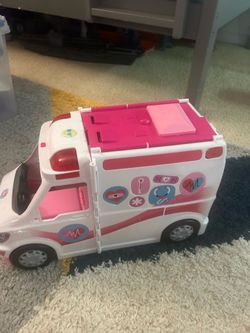 Barbie ambulance