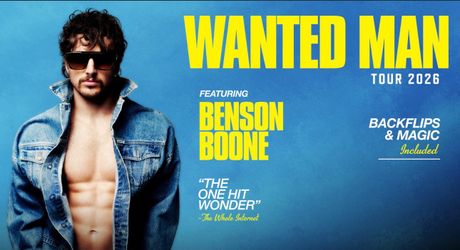 2 Benson Boone Tickets - 8/15 Pechanga Arena San Diego (Lower Level Section LL1)