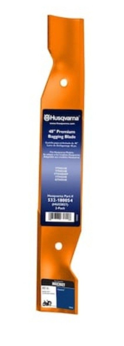 usqvarna 3-Pack 48" Riding Mower Blades New Still In Pack