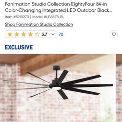 EightyFour 84-in Ceiling Fan 