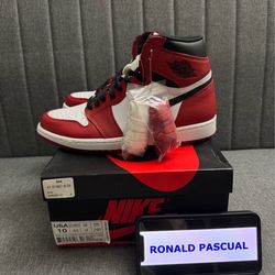 Jordan 1 chicago 2015 sz 10 $650obo black cat mind 001 travis scott reimagined brick by brick kobe