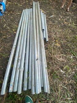 Tubos para cerca postes galvanizados