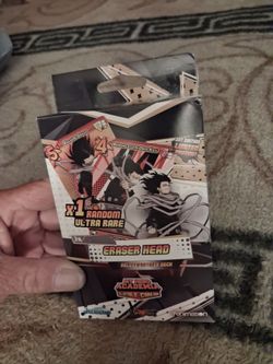 2022 My Hero Academia CCG Heroes Clash Eraser Head Deluxe Starter Deck 1st Ed Sealed My Hero Academia CCG Heroes Clash Eraser Head Deluxe Starter Deck