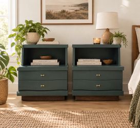 Beautifully Refinished Bassett Nightstands