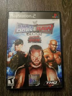 SmackDownVSRaw (2008) ps2 edition