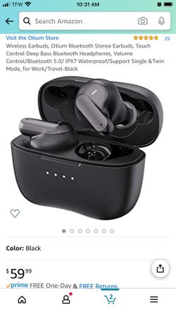 New in Box Otium stereo wireless earbuds