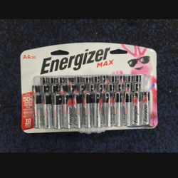 Batteries AA 36 Energizer Pack