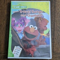 Sesame Street: Elmo's Travel Songs and Games DVD (NEW)