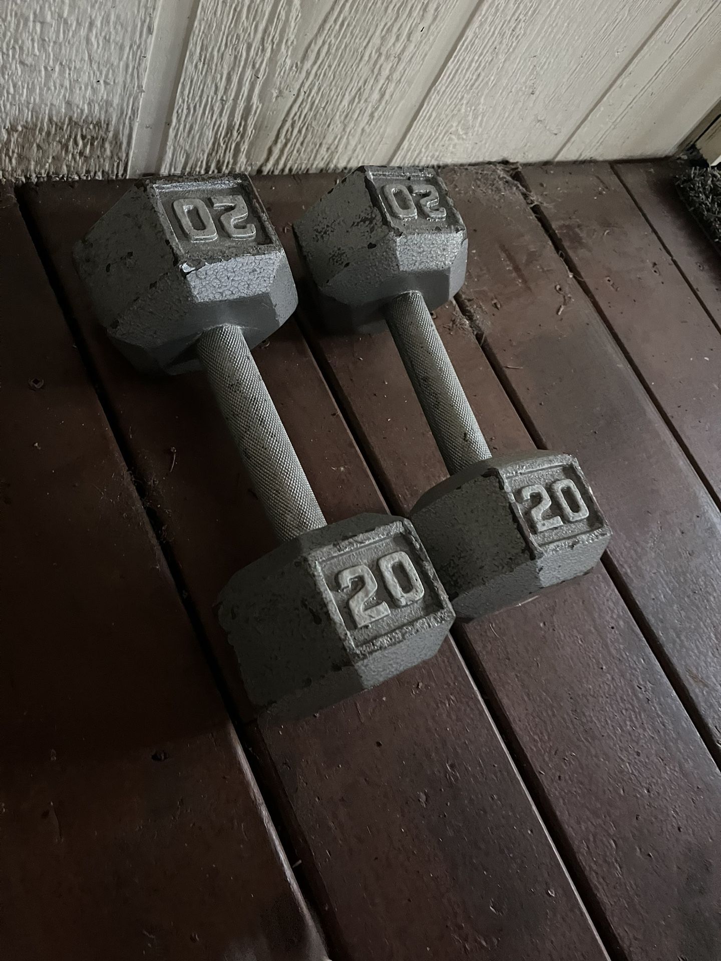 20 Lb Weights - All Metal 