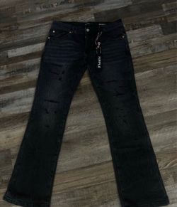 Purple jeans