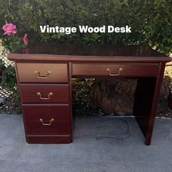 Beautiful vintage wood desk