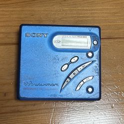 Mini Disk Walkman Sony With JVC MD/CD Stereo