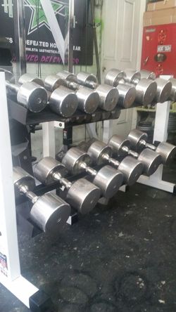 Tuff stuff dumbbell discount rack