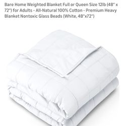Weighted blanket by Bare Home