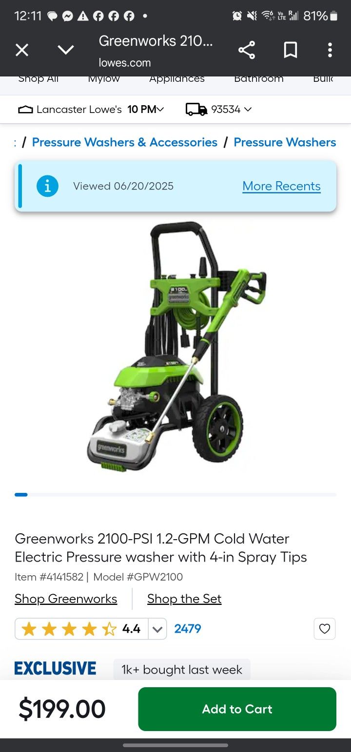 Green Works $170 dolls