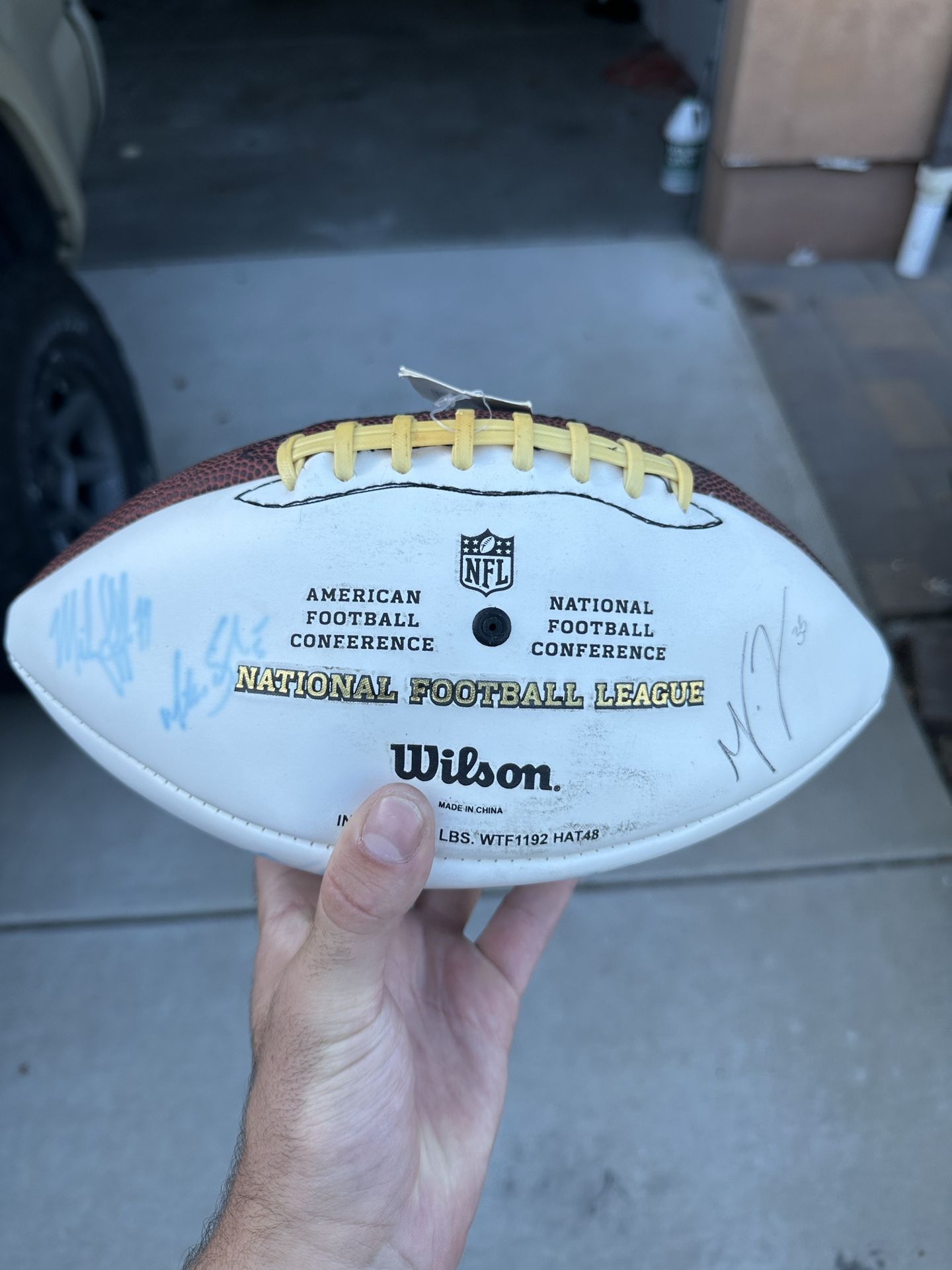 Signed San Diego Chargers Football