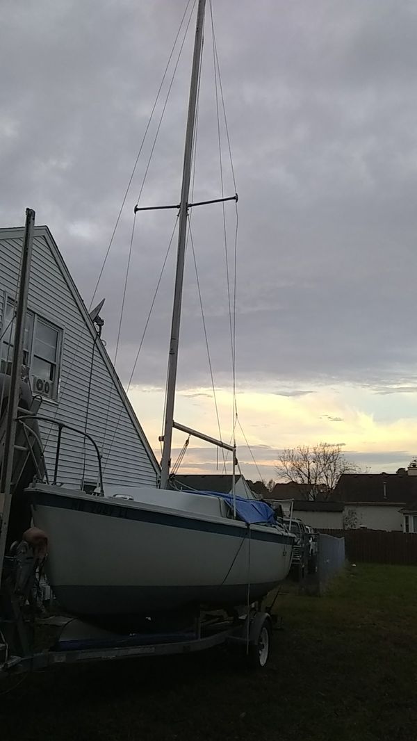 sailboat with trailer for sale in chesapeake, va - offerup