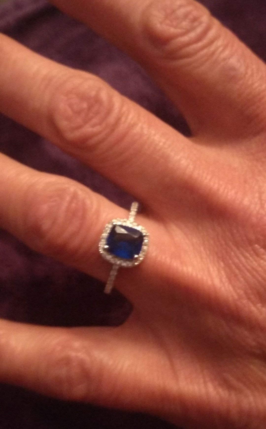 3.0 CTTW Brilliant BLUE Cubic Zircon