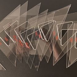 PICKETT 45SC6 - TRIANGLE (45/90 STYRENE 6 INCH) - (Set of 4)